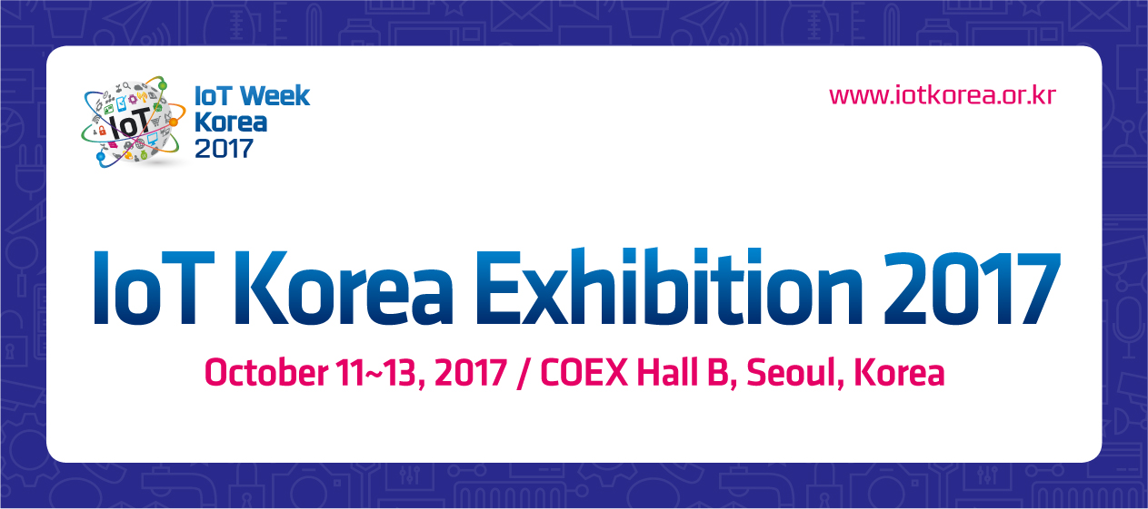 IoT Korea Exhibition October 2017 Banner