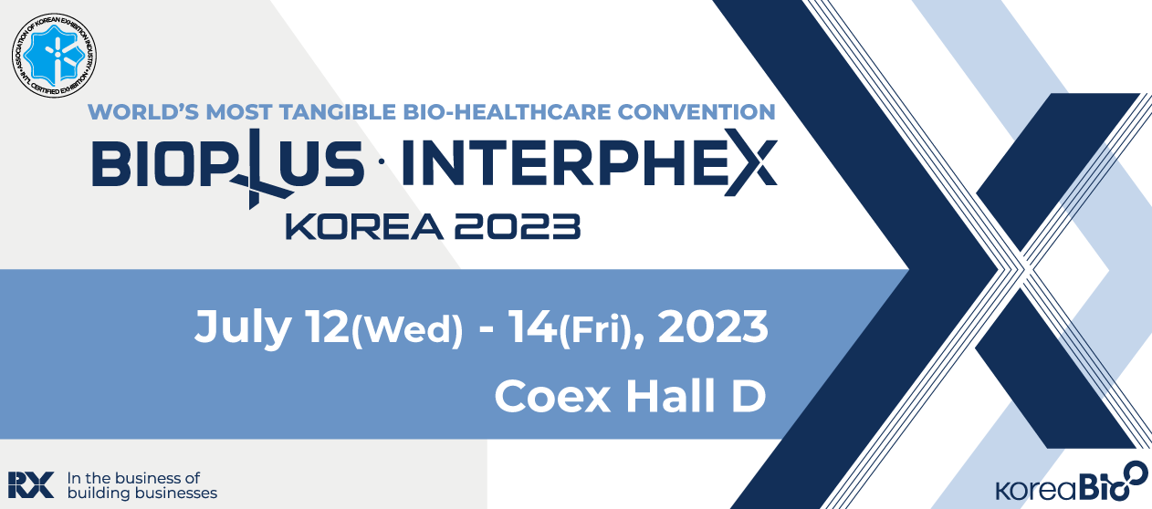 BIOPLUSINTERPHEX KOREA 2023 Coex